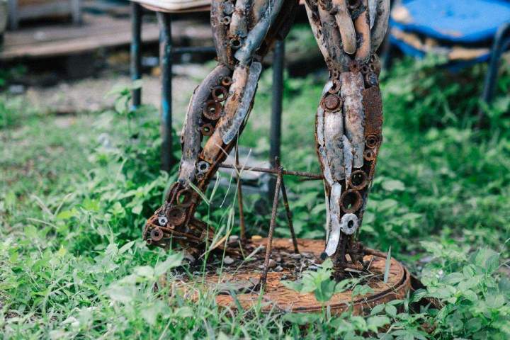 Structure abstraite et brute Guadeloupe