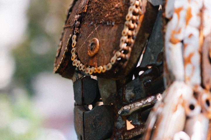 Structure abstraite et brute Guadeloupe