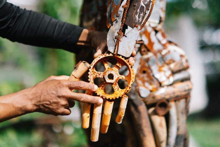 Sculpture et peinture Guadeloupe