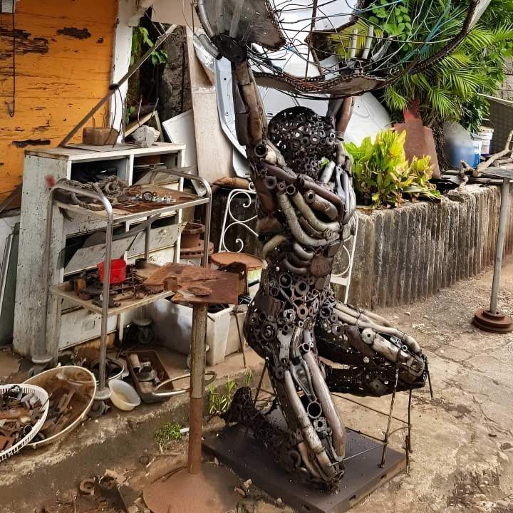 Création sculpture unique Guadeloupe