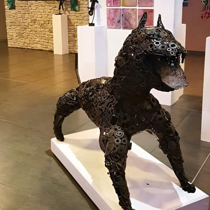 Sculpture animalière contemporaine Guadeloupe