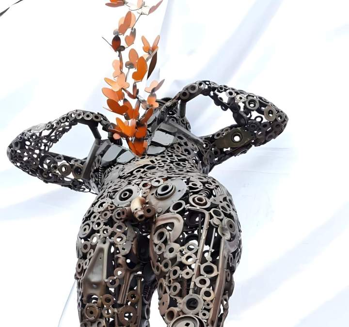 Sculpture expressive Guadeloupe