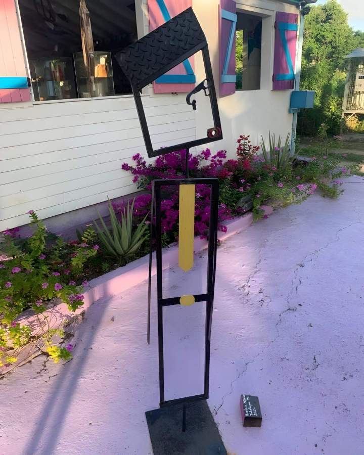 Œuvre d'art urbaine ou de jardin Guadeloupe